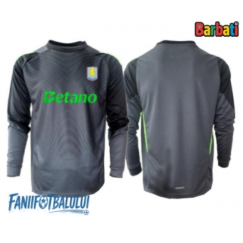 Aston Villa Portarii Tricou Fotbal Replică 2025-26 Barbati Acasa Mâneci Lungi